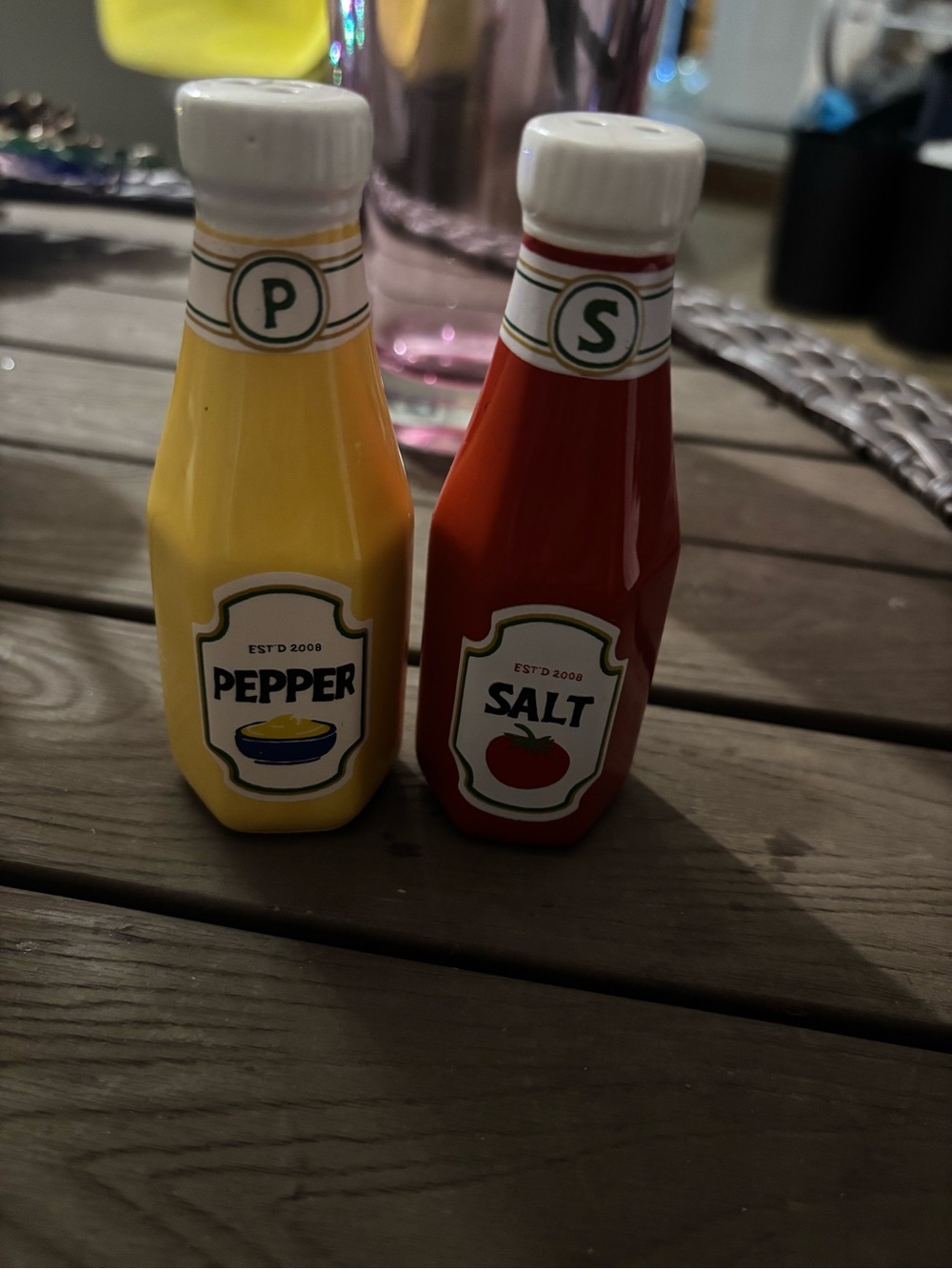 Corner Shop Salt & Pepper Shakers